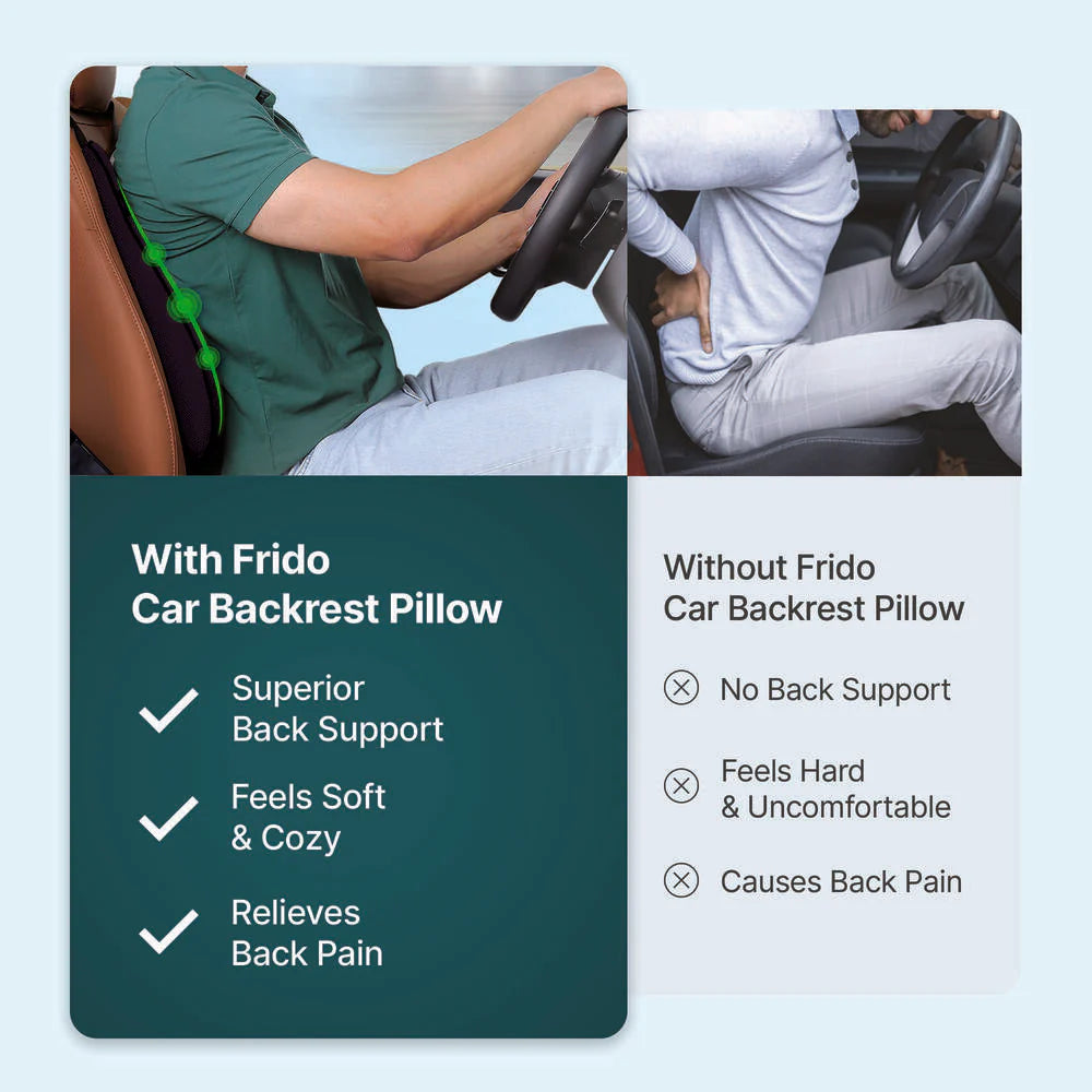 Car Backrest Cushion