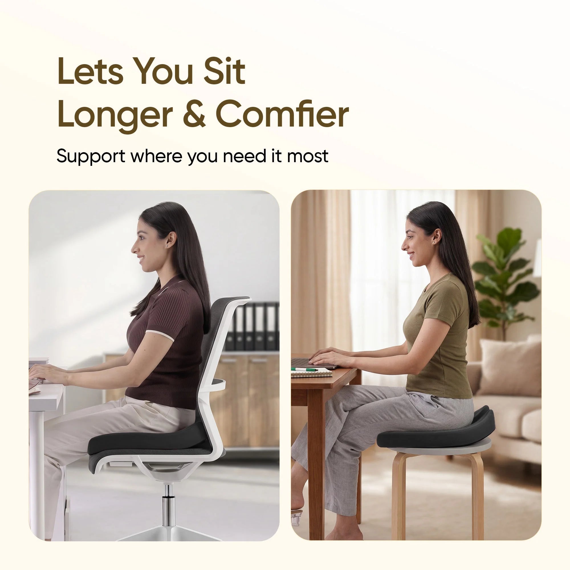 Slim Coccyx Seat Cushion