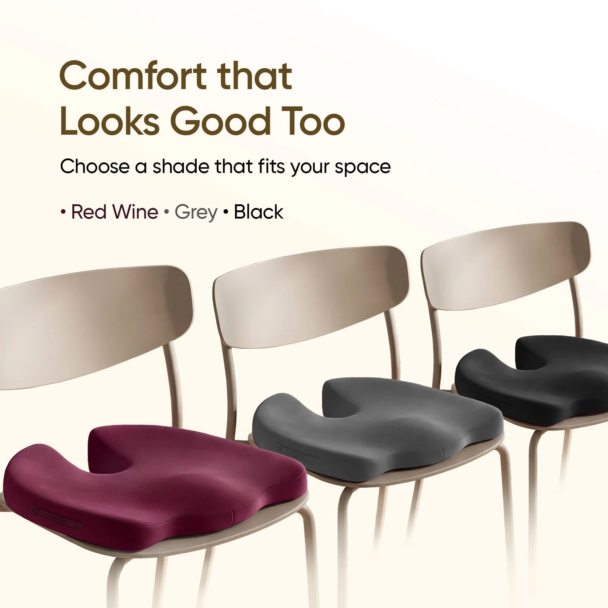 Slim Coccyx Seat Cushion